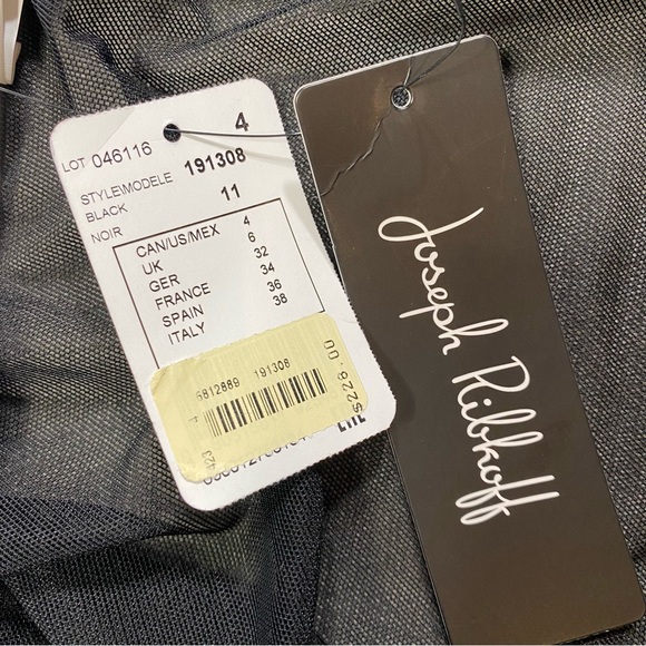 Joseph Ribkoff Sheer Mesh Style Batwing Top 191308 - Picture 6 of 7